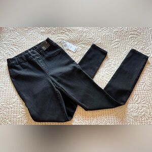 Express Skinny High Rise Flex Jeans in Black